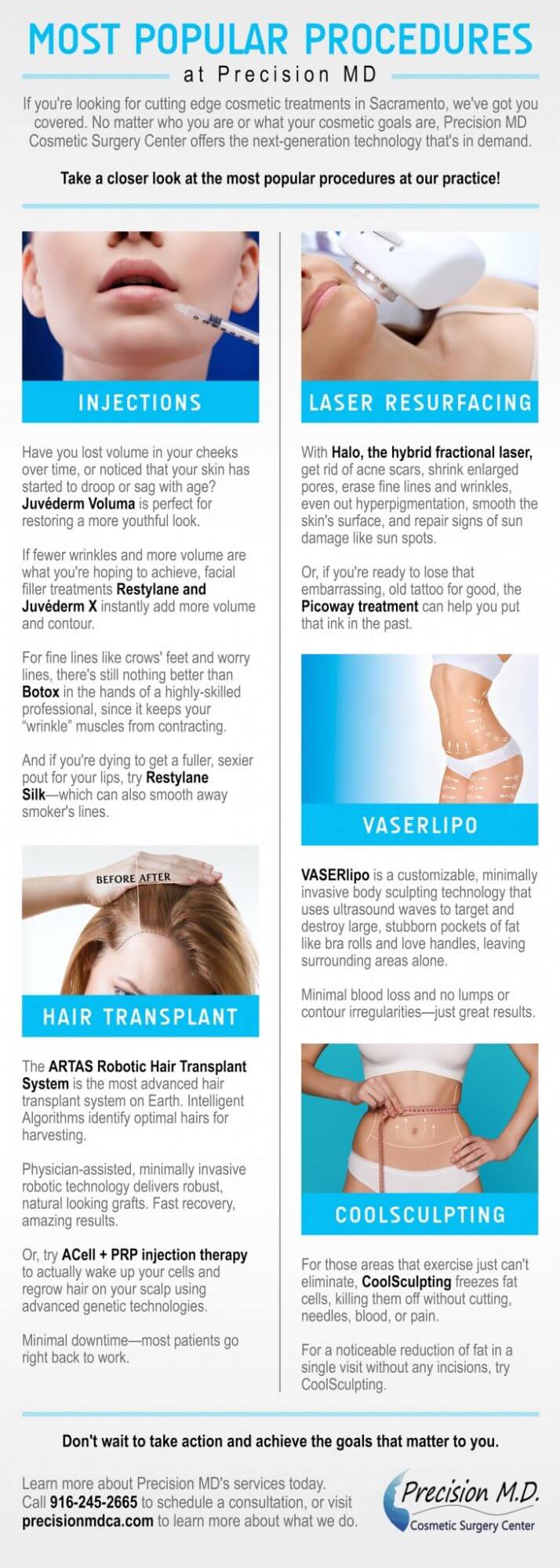 Popular Procedures at Precision MD