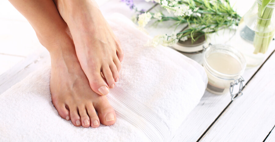 Womans feet
