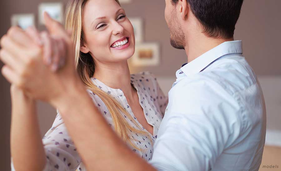 Couple dancing